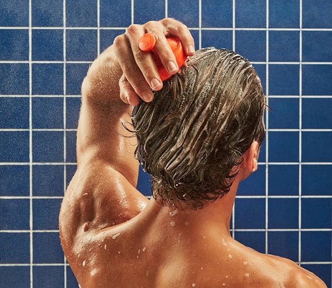 Flakes Anti Dandruff Shampoo and Conditioner Set for Men with Scalp Massager | Dry, Flaky, & Itchy Scalp Shampoo | Sulfate and Paraben Free | Hydrating Shampoo & Moisturizing Conditioner | 9 fl oz-VivaGrace Women