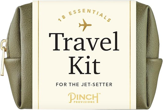Pinch Provisions Travel Kit, includes 18 Must-Have Emergency Essential Items for Travelling, Ideal Road Trip or Airport Gift for Friends, Family & Peers, Portable Pouch-VivaGrace Women