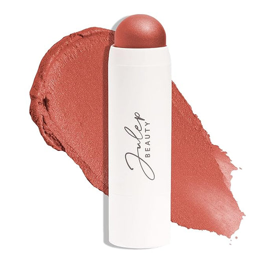 Julep Skip The Brush Cream to Powder Blush Stick - Desert Rose - Blendable and Buildable Color - 2-in-1 Blush and Lip Makeup Stick-VivaGrace Women