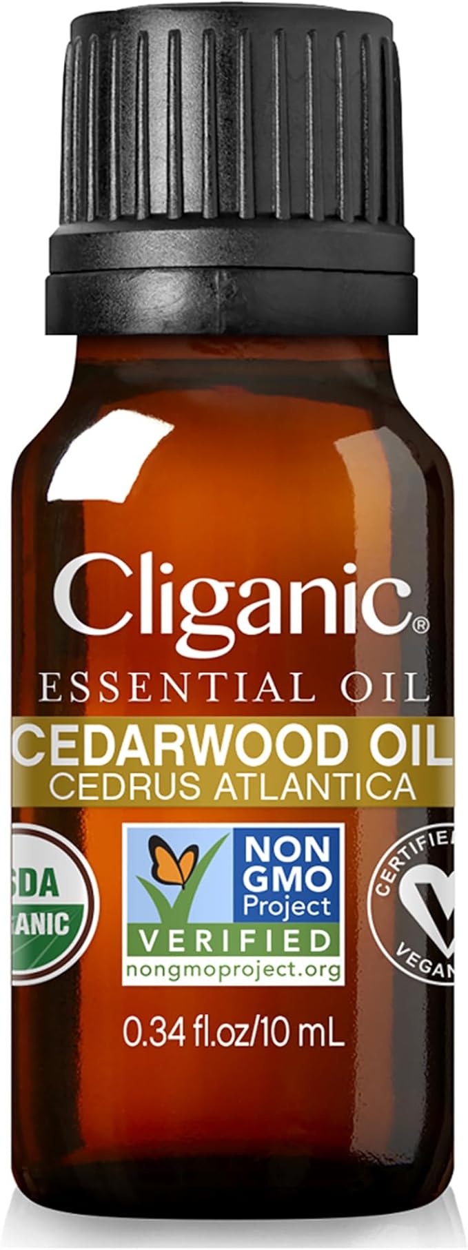 Cliganic Organic Cedarwood Essential Oil - 100% Pure Natural Undiluted, for Aromatherapy Diffuser | Non-GMO Verified (Packaging May Vary)-VivaGrace Women