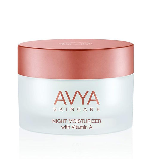 AVYA Night Moisturizer (1.7oz) - Advanced Ayurvedic Skincare/Retinol Cream with Antioxidants/Reduces Fine Lines and Wrinkles-VivaGrace Women