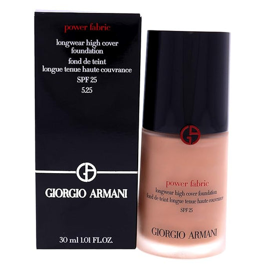 Power Fabric Longwear High Cover Foundation SPF 25-5.25 by Giorgio Armani for Women - 1 oz Foundation-VivaGrace Women