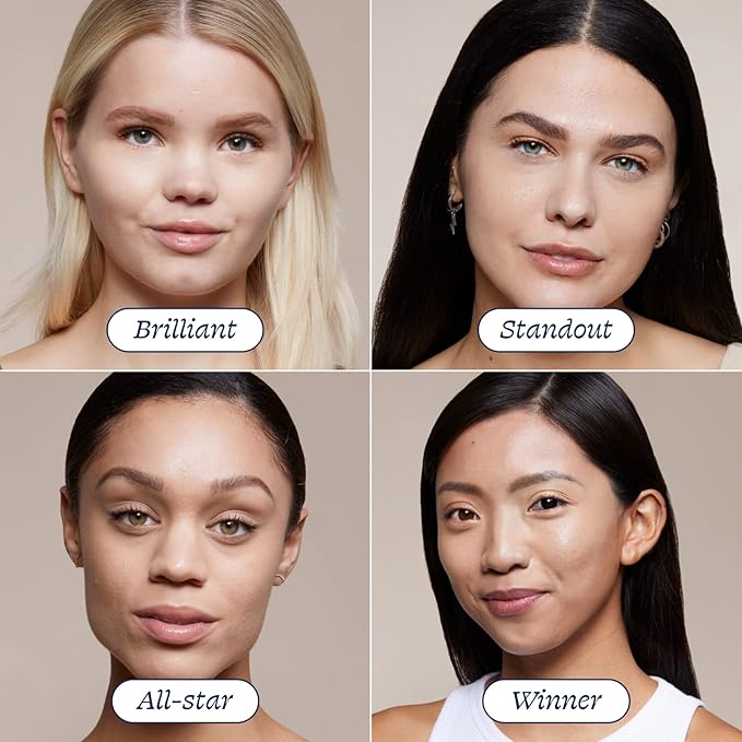 Alleyoop Game Face Concealer Makeup, Lightweight to Medium Buildable Coverage Under Eye Concealer, For Blemishes, Crease-proof and Hydrating with Aloe Stem Cell, Smooth Second Skin Finish - Standout-VivaGrace Women