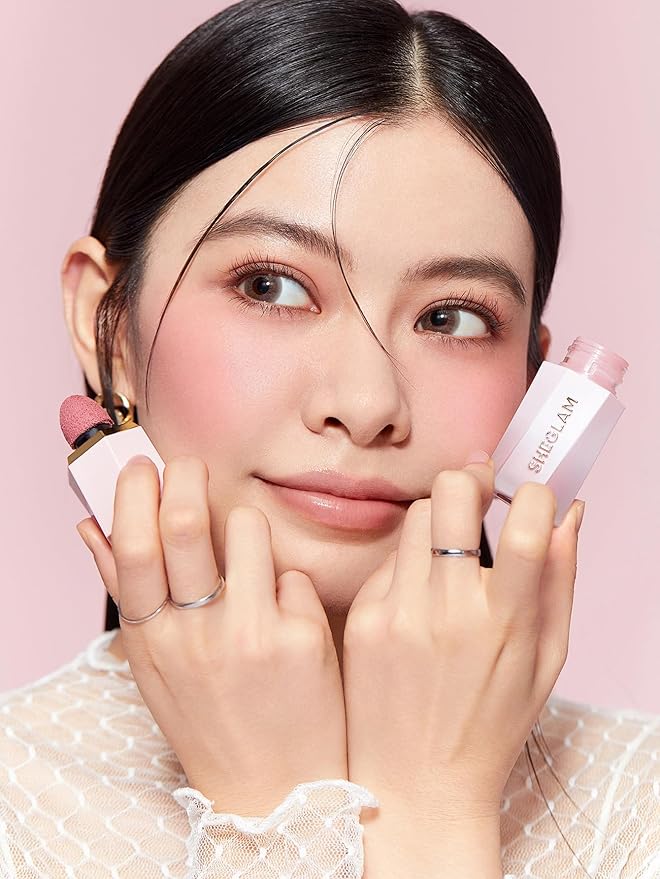 SHEGLAM Color Bloom Liquid Blush Makeup for Cheeks Matte Finish - Love Cake-VivaGrace Women