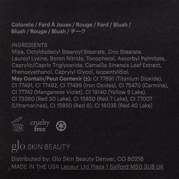 Glo Skin Beauty Blush (Sweet) - Pressed Powder Blush for Cheeks, High Pigment Mineral Face Makeup Creates a Natural, Healthy Glow-VivaGrace Women