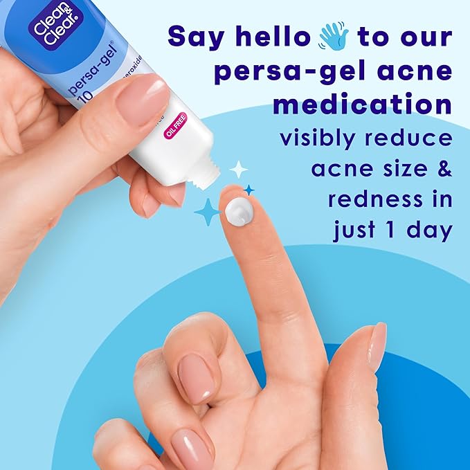 Clean & Clear, Persa-Gel 10 Acne Spot Treatment, Maximum Strength, 1 Oz