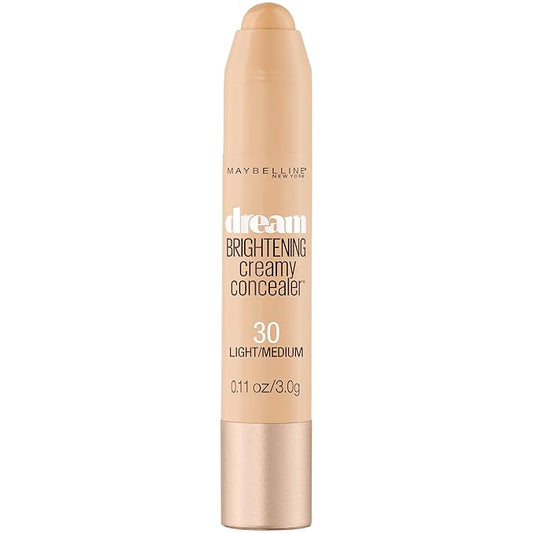 Maybelline Dream Brightening Creamy Concealer, Light/Medium, 0.11 oz.-VivaGrace Women
