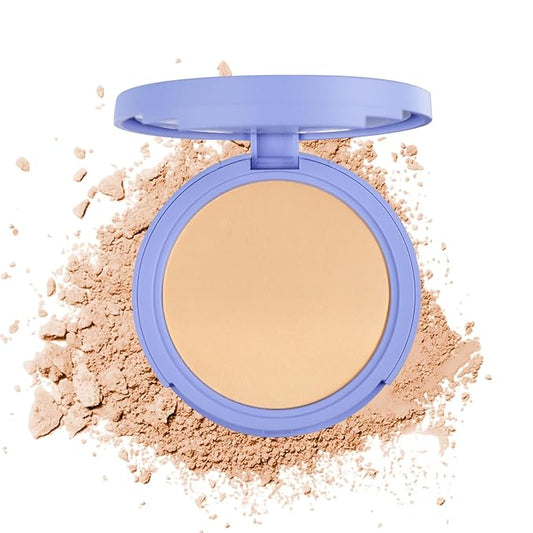 Oil Control Face Powder, Matte Smooth Setting Powder, Waterproof Long-Lasting Setting Powder, Perfect Lightweight Face Makeup For Soft Focus Finish, Minimizes Fine Lines And Pores (Nature BEIGE)-VivaGrace Women