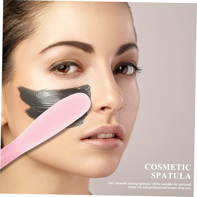 10pcs Tool Stick Makeup Spatula Cosmetic Plate Mixer Cosmetic Mixer Silicone Stirring Tools Beauty Spatula Makeup Plate Spatula Makeup Mixing Tool Makeup Mixer Tool-VivaGrace Women