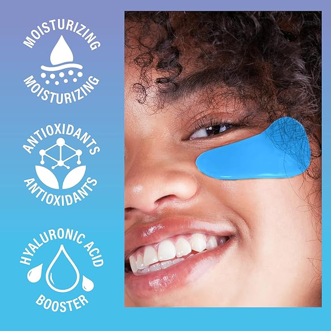 Eye Mask, Eye Masks for Dark Circles and Puffiness, Under Eye Mask with Hyaluronic Acid and Marine Algae, Vegan and Cruelty-Free Under Eye Patches, Marine Algae Eye Masks, 5-Pack-VivaGrace Women