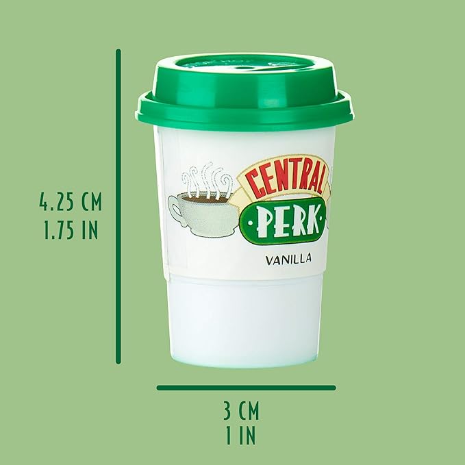 Central Perk Lip Balm - Set of 3 Flavored Chapsticks - Officially Licensed Friends TV Show Merchandise-VivaGrace Women