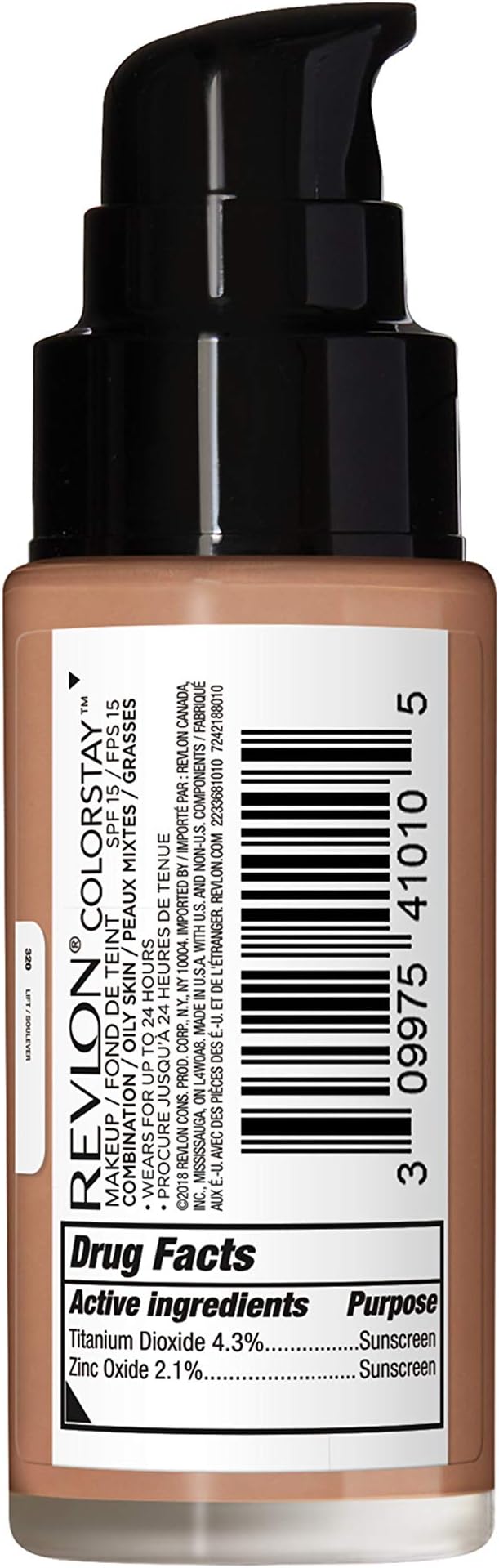 Revlon Colorstay Make Up Combination Oily Skin 320 True Beige 30ml-VivaGrace Women