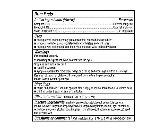 CHAPSTICK MEDICATED 12CT REFILL .15OZ-VivaGrace Women