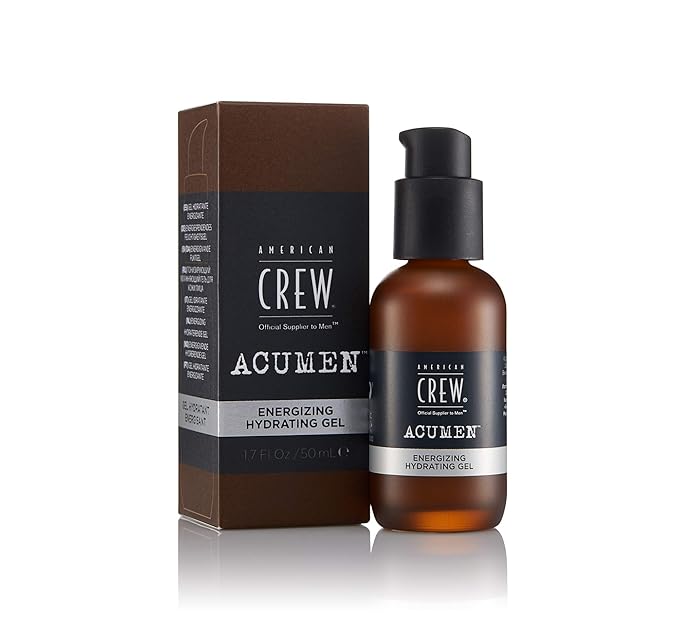 American Crew Men's Moisturizing Gel and Essential Travel Kit with Shampoo, Shave Cream, Gel by American Crew Acumen-VivaGrace Women