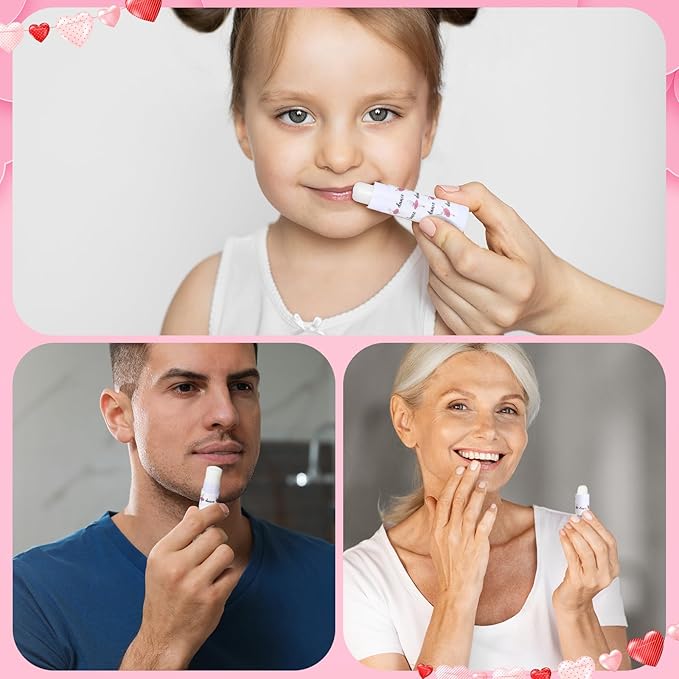 24 Pack Dance Theme Ballet Lip Balms Bulk Moisturizing Lip Balms Back To School Gift Ballet Gifts Lip Balm Christmas Thanksgiving Day Dance Party Thanks Gift for Dancer Girl Woman-VivaGrace Women