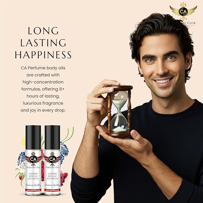 CA Perfume Impression of Mr. Savage For Men Replica Fragrance Body Oil Dupes Alcohol-Free Roll-On 0.3 Fl Oz/10ml-VivaGrace Women