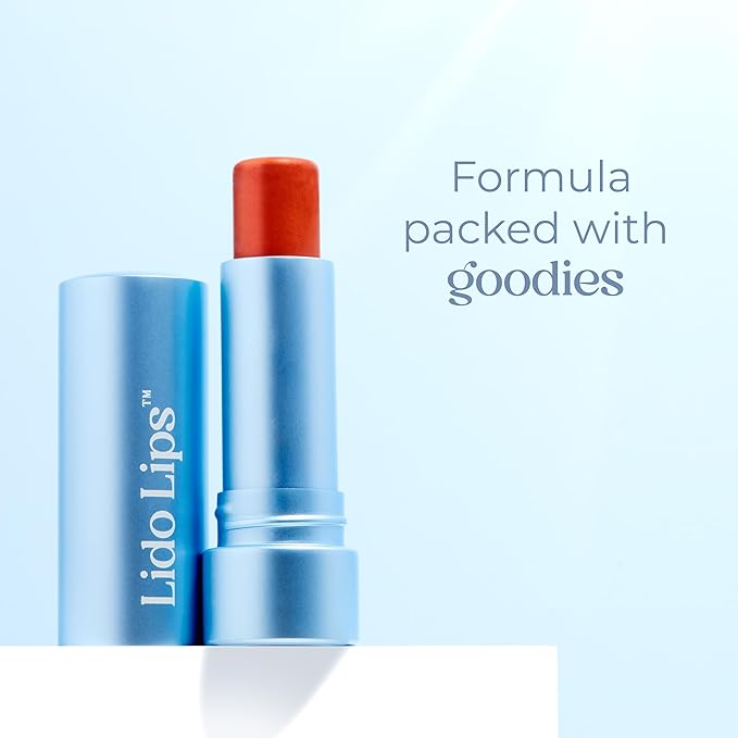 Tinted Lip Balm. Moisturizing Sheer, Buildable Lip Color with Hyaluronic Acid, Vitamin E and Rich Oil, Perfect Revitalizer for Chapped Lips. Beauty Plumper Moisturizer 0.21oz- Sunny Citrine-VivaGrace Women