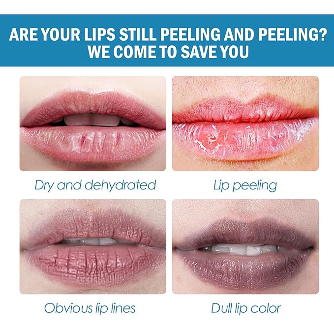 4Pcs Lip Tint Hydrating, Moisturizing Effect Tinted Lip Balm Repair Dry Lips Hydrating Strength Hydrating Lip Tint Lip Care Lip Gloss, Long-Lasting Non-sticky Natural Ingredients Lip Tint-VivaGrace Women