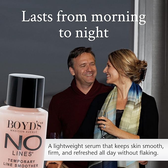 Boyd's Renoir No Lines Temporary Wrinkle Remover- For Forehead, Eyes, Lips, 0.5 fl oz-VivaGrace Women