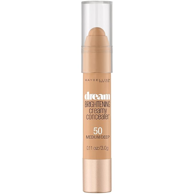 Maybelline New York Dream Brightening Creamy Concealer, Medium/Deep, 0.11 oz.-VivaGrace Women