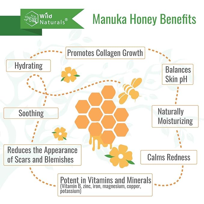 Manuka Honey Shampoo and Conditioner - Soothing Moisturizing Formula for Eczema, Psoriasis, Curly Hair, and Color-Safe - All Natural Set-VivaGrace Women