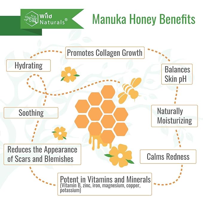 Manuka Honey Shampoo and Conditioner - Soothing Moisturizing Formula for Eczema, Psoriasis, Curly Hair and Color-Safe - All Natural Set-VivaGrace Women