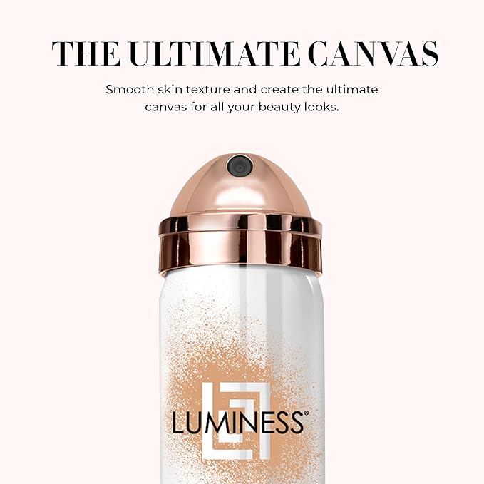 LUMINESS Airbrush Primer Hydrating Spray - Primes, Hydrates and Smooths Skin Texture for The Ultimate Canvas for Foundation Application - Hydrolyzed Silk & Hyaluronic Acid - 1.66oz-VivaGrace Women