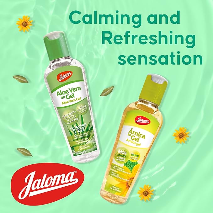 JALOMA Body Gel Pack, Arnica and Aloe Vera Moisturizer Gels, 2 Pieces Inside Each Gift Bag, 1 Gift Bag-VivaGrace Women
