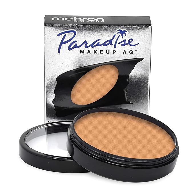 Mehron Makeup Paradise Makeup AQ Pro Size | Stage & Screen Performance, Face & Body Painting, Beauty, Cosplay, and Halloween | Water Activated Face Paint, Body Paint 1.4 oz (40 g) - Felou-VivaGrace Women