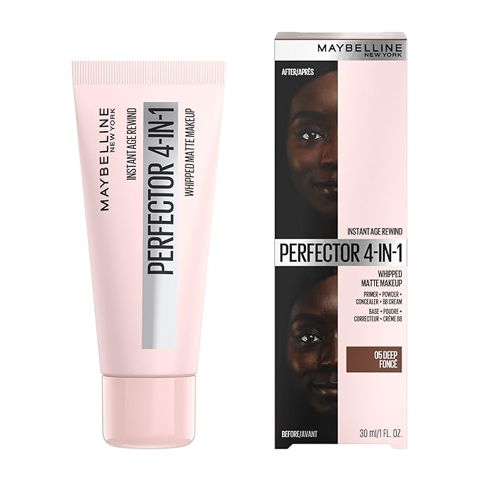 Maybelline Instant Age Rewind Instant Perfector 4-In-1 Matte Makeup, 05 Deep, 1 Count-VivaGrace Women