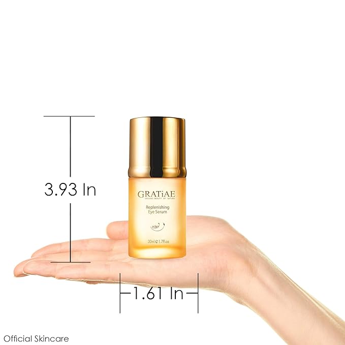 Gratiae Organics Replenishing Eye Serum, 1.02 Ounce-VivaGrace Women