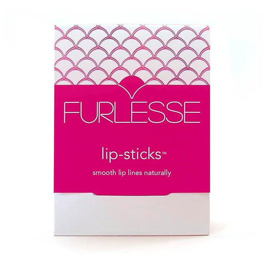 Furlesse Lip-Sticks Wrinkle Patches, Overnight Anti-Wrinkle Patches for Smile Lines, Fine Lines, and Expression Lines, Non-invasive Lip Patches, Anti-aging Skincare, 120 Patches, 30-Day Use-VivaGrace Women