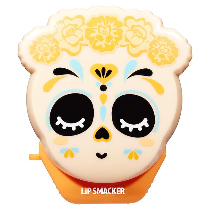 Lip Smacker Day of the Dead Lip Balm - Chilling Citrus (Orange)-VivaGrace Women