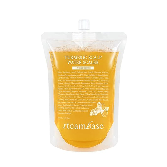 Turmeric Scalp Water Scaler | Scalp Exfoliator for Itchy Dry Scalp, Thinning Hair, Buildup Remover, Treatment for Excess Sebum Oily Greasy Hair | Korean Hair Care Products, 16.9 fl oz-VivaGrace Women