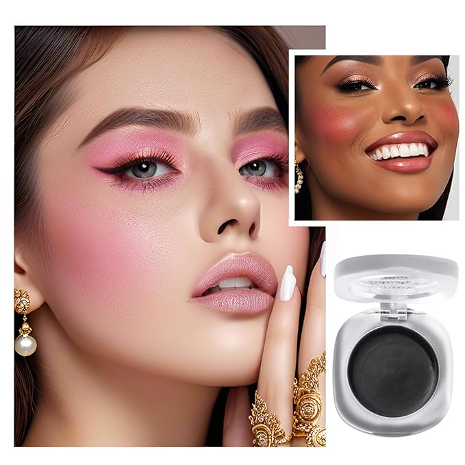 Cream Blush,Color Color Changing Tint,Magic Blush for Cheek & Lip Waterproof Multi-Use Lips and Cheek Tint,Moisturizing Lightweight, Makeup Blush (Pink, 1.62 oz)