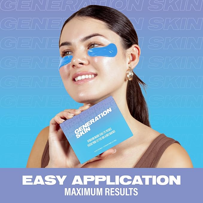 Eye Mask, Eye Masks for Dark Circles and Puffiness, Under Eye Mask with Hyaluronic Acid and Marine Algae, Vegan and Cruelty-Free Under Eye Patches, Marine Algae Eye Masks, 5-Pack-VivaGrace Women