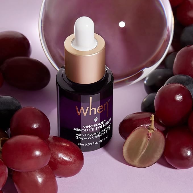 When - Vinosome Absolute Eye Serum with Phytotherasome Grape & Caffeine210-VivaGrace Women