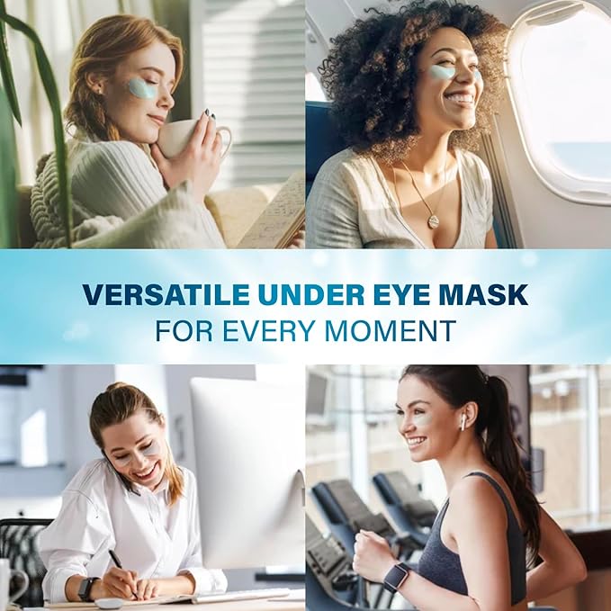 Under Eye Patches for Dark Circles: 60 Count Retinol Collagen Eye Gels Pads - Reduce Wrinkles, Puffy Eyes, Eye Bags - Skin Treatment Mask for Anti Aging & Face Moisturizer 1-VivaGrace Women