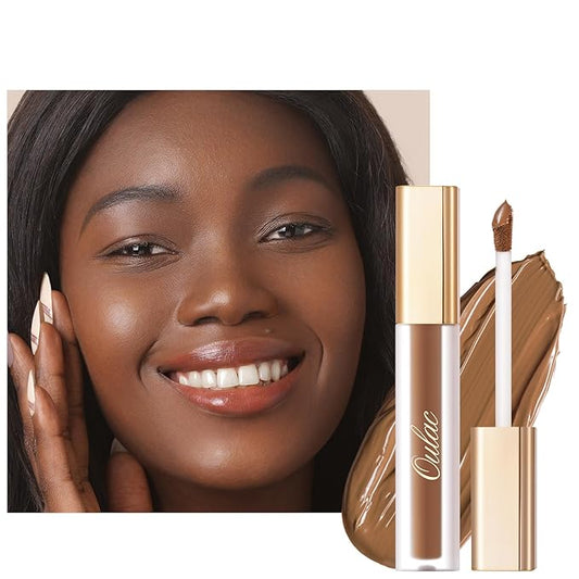Oulac Concealer Full Coverage, Concealer Stick for Dark Circles, Hydrating Concealer Infused with Hyaluronic Acid, Lightweight, Long Lasting, Vegan Concealer 3.8ml, Shade: W9 Deep-VivaGrace Women