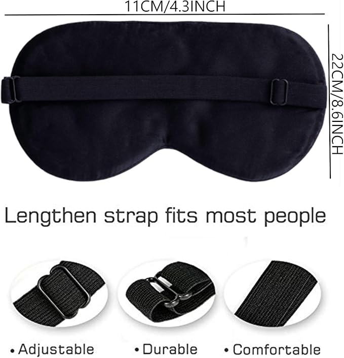 Feel 100% Pure Silk Eye Mask Sleep Eye Mask Eye Cover Eyeshade Sleeping Eye Mask Floral Colors (#30)-VivaGrace Women