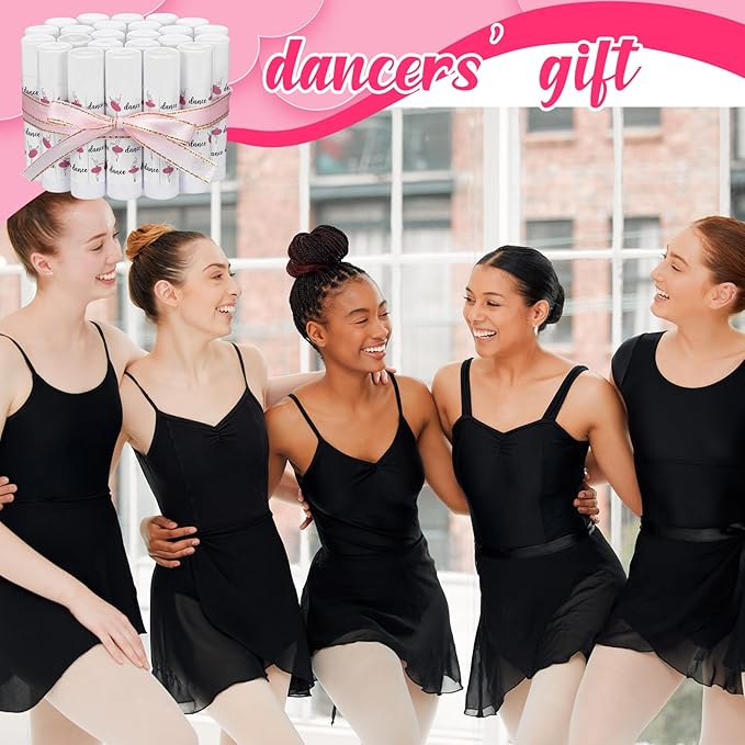 12 Pack Dance Theme Ballet Lip Balms Bulk Moisturizing Lip Balms Back To School Gift Ballet Gifts Lip Balm Christmas Thanksgiving Day Dance Party Thanks Gift for Dancer Girl Woman-VivaGrace Women