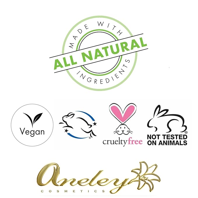 liquid mineral foundation organic natural vegan cruelty free chemical free full coverage aloe base highly pigmented lightweight formula acts as a moisturizer, sunblock and skin care (Almond)-VivaGrace Women