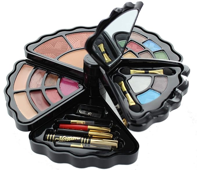 BR Makeup set - Eyeshadows, blush, lip gloss, mascara and more-VivaGrace Women