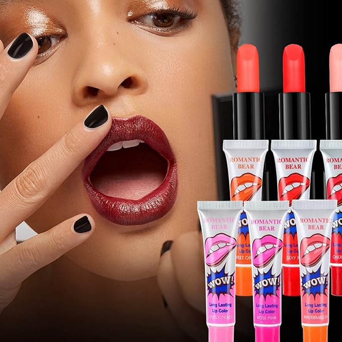 All in One Makeup Set Holiday Box, Essential Starter Bundle Include Eyeshadow Concealer Lipstick Lip Gloss Eyeliner Eyebrow Pencil Lip Balm Face Powder, Full Makeup Kit for Women Girls-VivaGrace Women