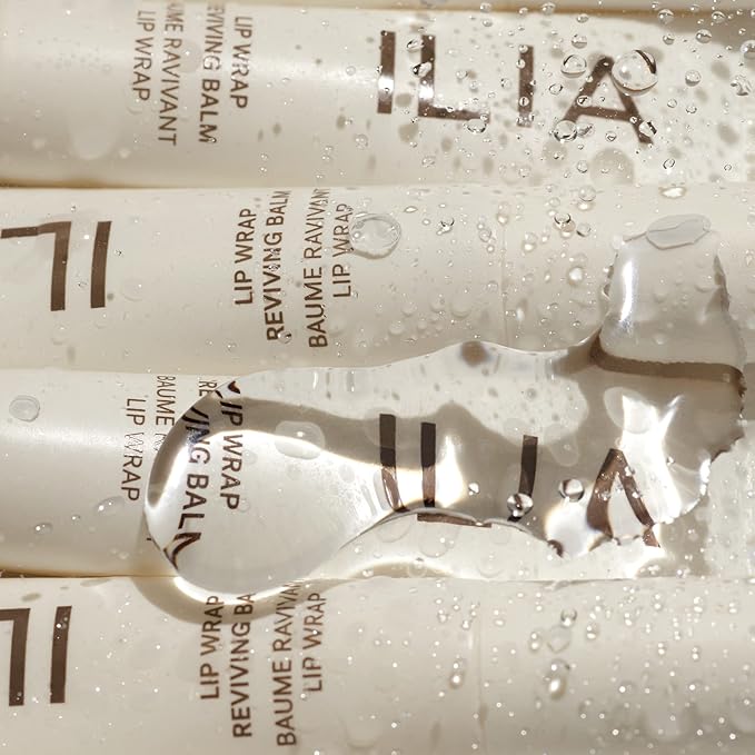 ILIA - Lip Wrap Reviving Balm | Non-Toxic, Vegan, Cruelty-Free, Plumping Moisturizer with Long Lasting Hydration (Lucid, 0.23 fl oz | 7 ml)-VivaGrace Women