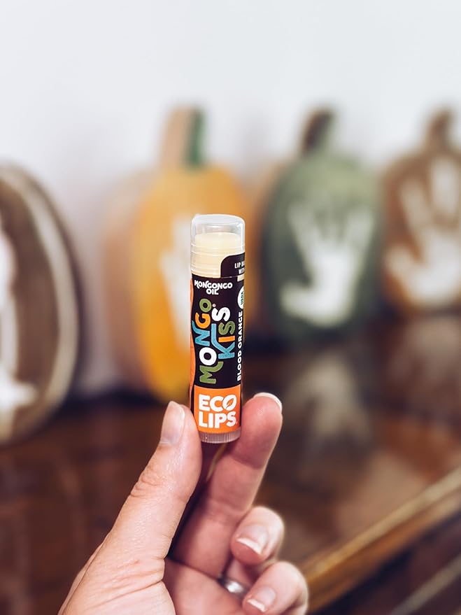 Mongo Kiss USDA Organic Lip Balm Set 8-pack (0.15 oz. each) with Mongongo Oil & Cocoa Butter to Moisturize Chapped Lips | Made in USA by Eco Lips (Variety)-VivaGrace Women