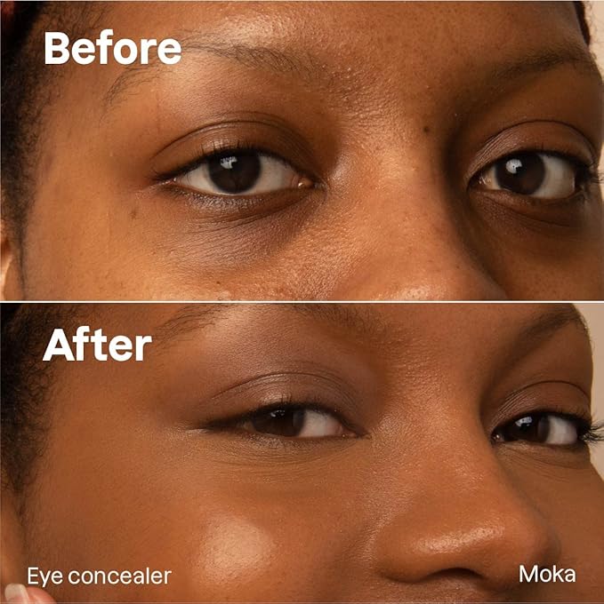 ATTITUDE Oceanly Light Coverage Under Eye Concealer Stick, Titanium Dioxide-Free, EWG Verified, Plastic-Free, Vegan & Cruelty-free Makeup, Moka, 0.2 Ounces-VivaGrace Women