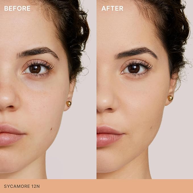 ILIA - Skin Rewind Complexion Stick - Foundation + Concealer + Skincare | Non-Toxic, Vegan, Cruelty-Free, Clean Makeup (12N - Sycamore, 0.35 oz | 10 g)-VivaGrace Women