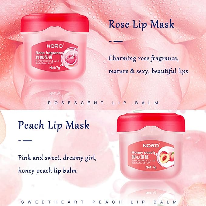 Lip Balm Hydrating, Lip Balm Lip Sleeping Mask, Lip Moisturizer For Lip Care, Lip Mask Overnight Nourishing Cracked Lips, Lip Care Products Birthday Gifts Set For Teens – 8pcs-VivaGrace Women
