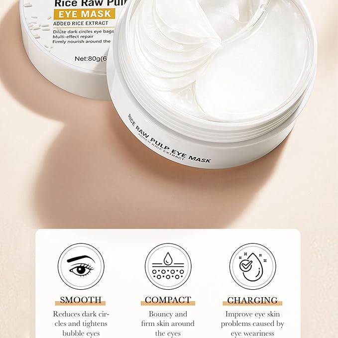 Under Eye Patches for Dark Circles, Puffiness and Eye Bags, Eye Mask,Wrinkle Treatment Anti-Aging Rejuvenating Moisturizing Skin Care 60PCS Collagen Eye Gel Pads Anti-Wrinkle Eye Patches-VivaGrace Women